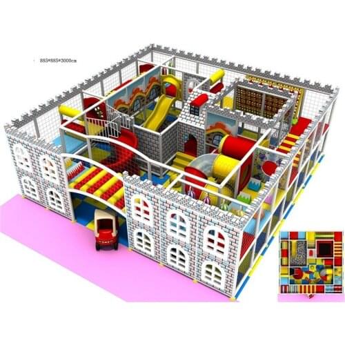 Indoor playground equipment, customized designed
