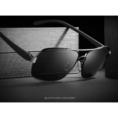 New Mens Driving Polarized Sunglasses Brand Design Luxury Retro Polaroid Lens UV400 Sunglasses oculos de sol Coating