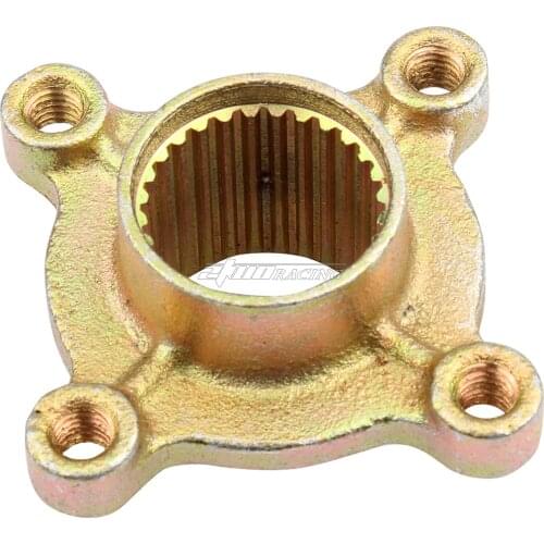 Rear Wheel Axle Hub 67mm 28T Spline 4 Stud Rear Wheel Axle Hub Fit for 50-110cc Quad Dirt Bike ATV Buggy