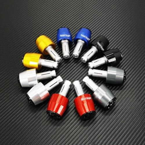Universal Motorcycle Handlebar Counterweight Hand Bar Ends 22mm Steering Wheel CNC Plug Slider for Honda Ducati Yamaha Kawasaki