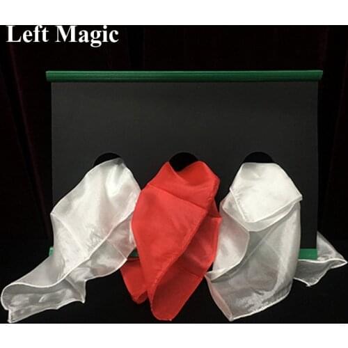 Baffling Silk Stage Magic Tricks Close Up Magic Silk Scarf Appearing Vanishing Magie Mentalism Illusions Gimmick Accessaries Fun