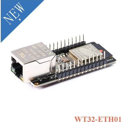 WT32-ETH01 Embedded Serial Port Networking Ethernet Bluetooth-compatible WIFI Combo Gateway MCU ESP32 Wireless Module WT32 ETH01