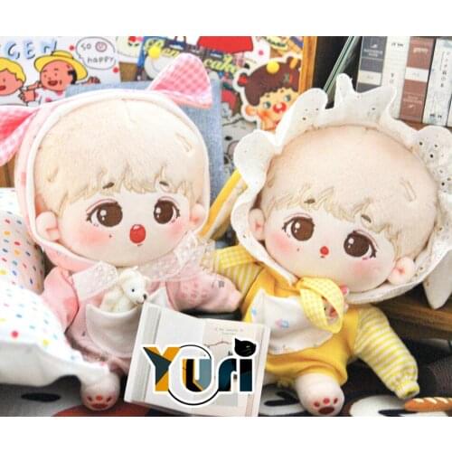 Yuri jumpsuits suit clothes costume fit for Plush Doll Toys stuffed cute hot Christmas cosplay gift thoughtful lovely cos C