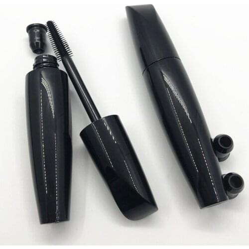 10pcs 15ml Black Empty Mascara Tube Eyelash Cream Vial Liquid Bottle Sample Cosmetic Container with Leakproof Inner
