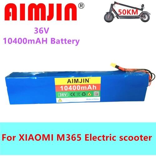 2021 NEW 10S3P 36V 10.4Ah Battery Pack for Xiaomi M365 Special Battery Pack Electric Scooter Accessories