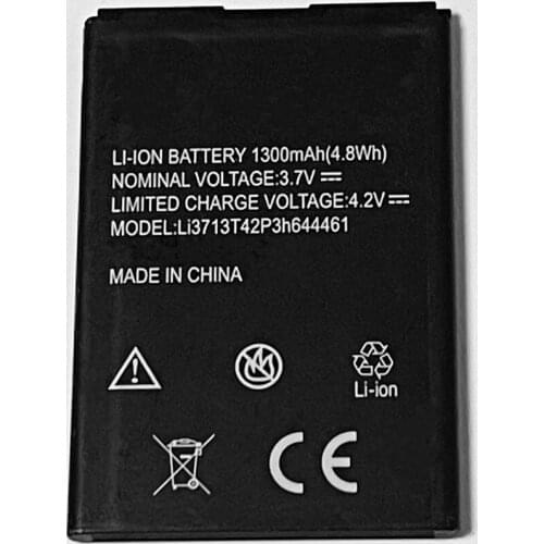 3.7V 1300mAh Li3713T42P3h644461 For ZTE V779 Dtac Joey Jump 2 Battery