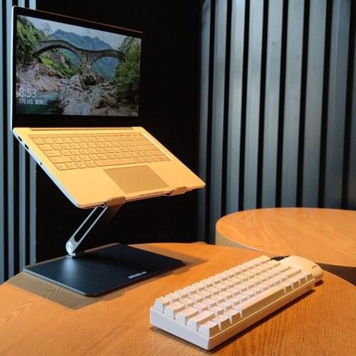 Aluminum notebook cooling bracket, tablet computer folding up and down high cooling bracket