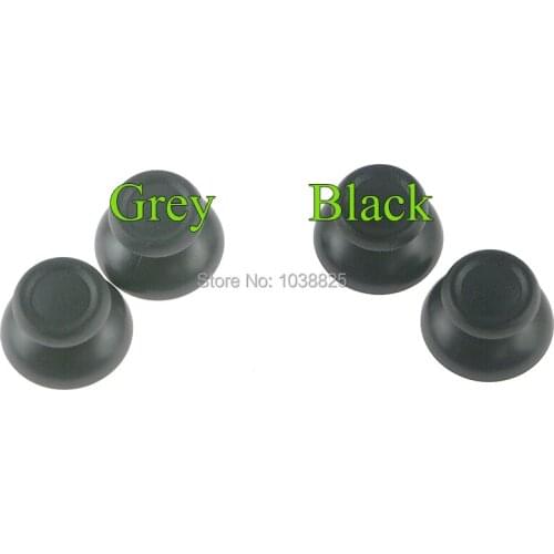 2pcs/lot Black Grey Rubber Analog Top Cover for PS4 Slim & Pro Controller mushroom cap Thumbstick Button Game Joystick Cap