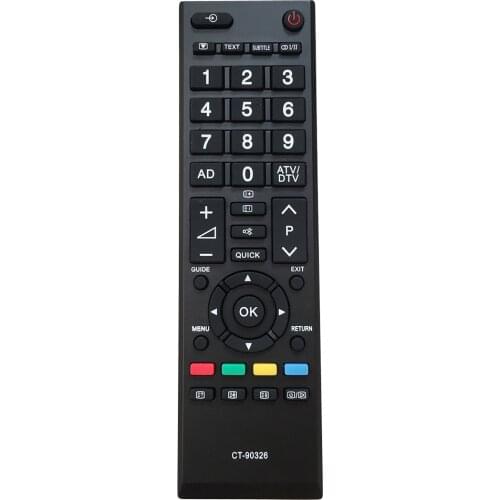 CT-90326 Remote Control Replacement For TOSHIBA LCD TV CT90326 CT-90380 CT-90386 CT-90336 CT-90351