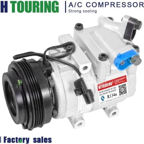 For Car Kia Spectra 1.8L L4 2000 2001 2002 2003 2004 HCC AC Compressor 12V 4PK 65628028095