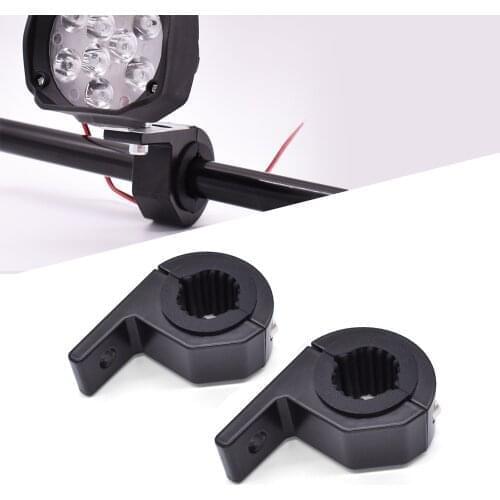 For Suzuki GSXR GSX-R 600 750 1000 K1 K2 K3 K4 K5 K6 K7 Motorcycle LED Headlight Clamps Spotlight Brackets Tube Clamp Mount Kit