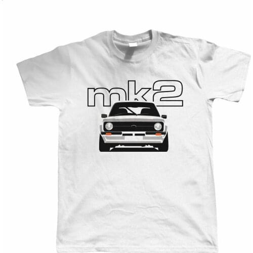 Mk2 Escort T Shirt, Gift for Dad Him Birthday 2019 Fashion Men Casual Short Sleeve Clothing Summer Custom Shirt Design