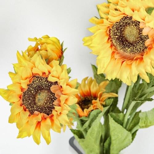 1Pc Artificial Sunflower Garden Party Wedding Festival Holiday DIY Decoration