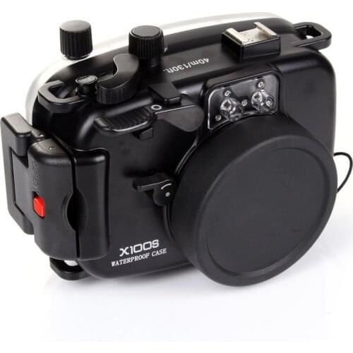 Mcoplus WP-X100S 40m/130ft Diving Underwater Waterproof Camera Housing Case for Fujifilm Fuji X100S 23mm Lens Camera
