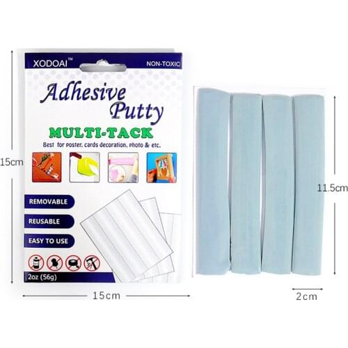 Reusable Removable Adhesive Tacky Putty White Green Tack Poster Multipurpose Wall Safe Sticky Tack For Office Home School Decor