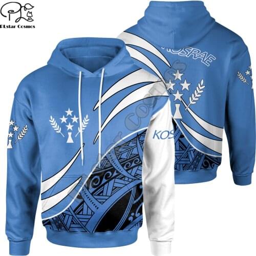 PLstar Cosmos Polynesia Kosrae Island Fashion 3D Print Hoodies Casual Sweatshirts Men/Women Zip Hooded Brand Clothing Style-3
