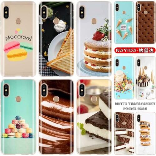 Soft Case For Xiaomi Redmi 9a 7a 8a Note 10 9 8 7 Pro Max 10s 9s 8T Prime 9at 5G Fashion Cover ice cream sandwich Fundas