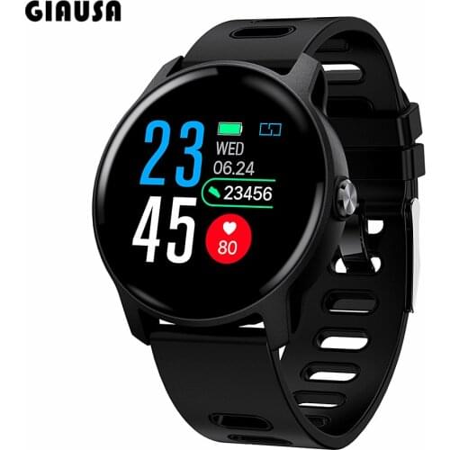 S08 Smart Watch Ip68 Waterproof Heart Rate Monitor Bluetooth Sport Watch Music Fitness Tracker Band For iphone Android Phone