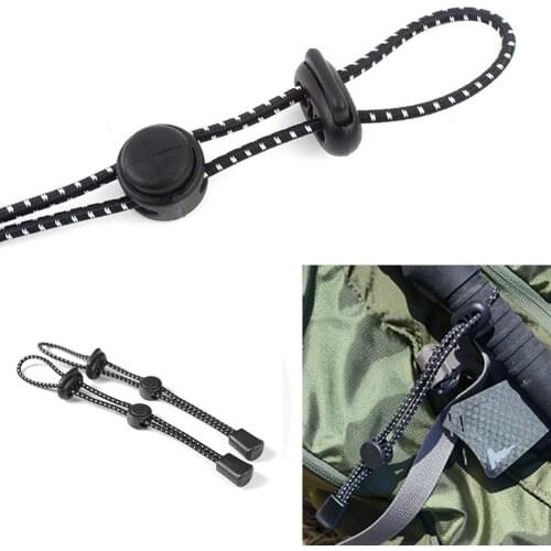 Camping Replacement Walking Stick Cane Holder Wrist Strap Elastic Rope Aid hanger Release hands for handy Strap Plastic Buckle