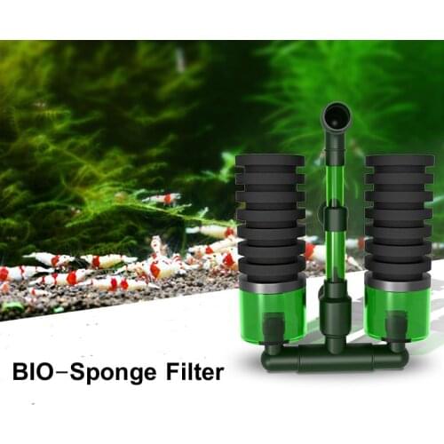 Super Biochemical Sponge Filter Aquarium Bio-Filter Qanvee BIO SPONGE Filter For fish tanks or shrimp tanks