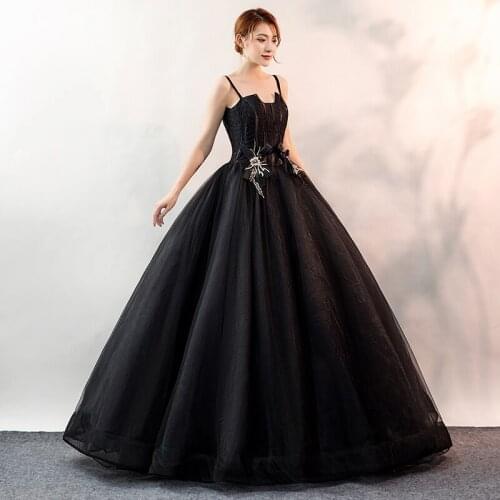 Quinceanera Dresses 2020 Robe De Bal Luxury Flower Applique Party Prom Ball Gown Vintage Spaghetti Strap Floor Length Host Dress