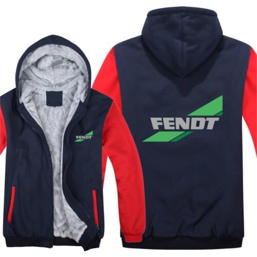 Winter Fendt Hoodies Men Fashion Wool Liner Jacket Thicken Fendt Sweatshirts Man Long Sleeve Coat Pullover