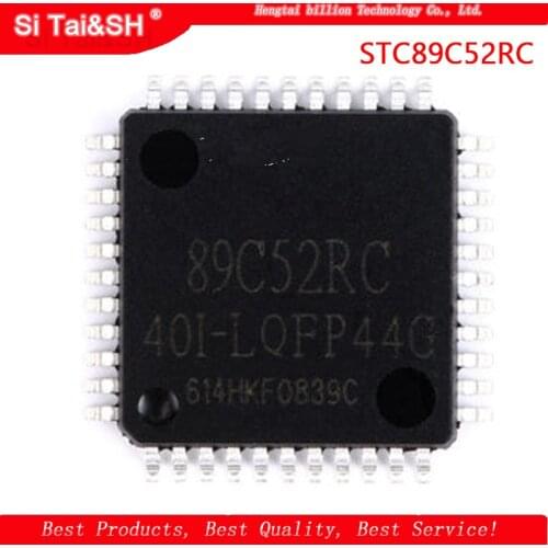 1PCS STC89C52 STC89C52RC-40I-LQFP44G LQFP44