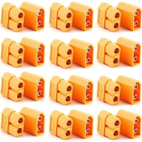 10pair/lot XT60 XT-60 Male-Female Bullet Connectors Plugs For RC Lipo Battery Car Truck Airplane FPV Drone Quadcopter Boat DIY