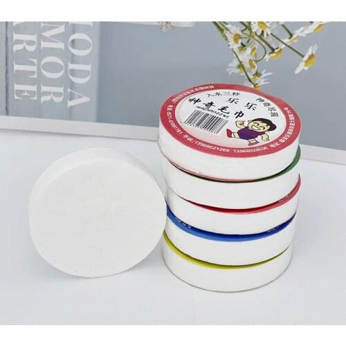 30PCS/Lot Non-woven Cotton Disposable Compressed Towel Net Lines for Hotel Travel Towel Outdoor Wipe Washcloth Napkin Face Towel