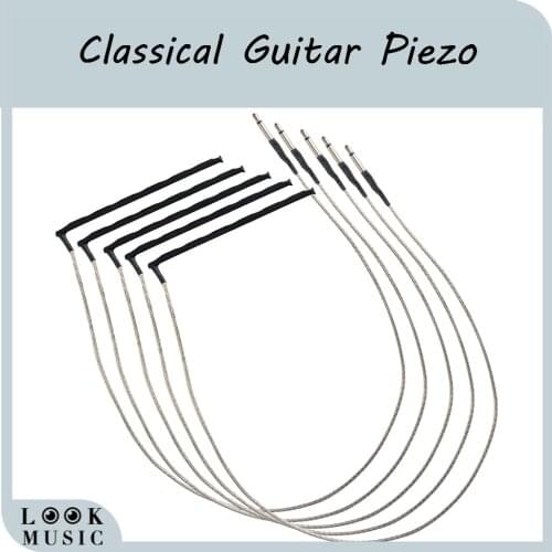 5PCS 6 String Classical Guitar Under Bridge Pickup Piezo Bridge Saddle Rod Piezo