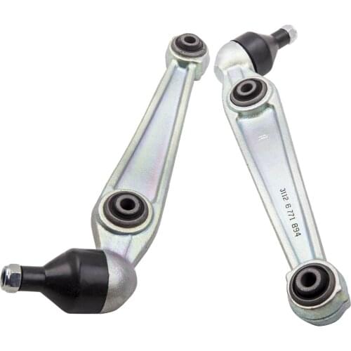 For BMW X5 X6 M 2010-2013 1 Pair Front Lower Rearward Control Arm w/ Ball Joint 31126771894, 31126771893