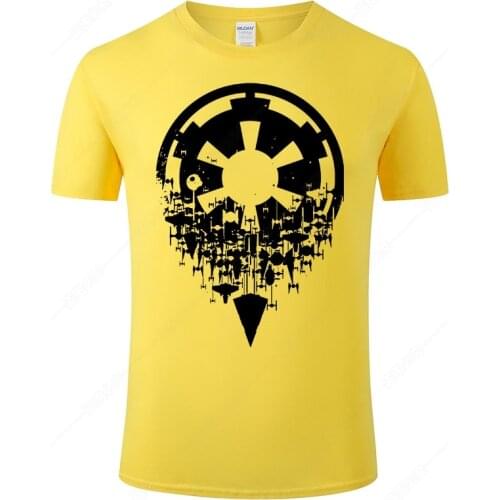 Star Wars T Shirt Men Women Funny Galactic Empire Logo Print T-Shirt Summer Short Sleeve Cotton Tee Streetwear Clothing J60