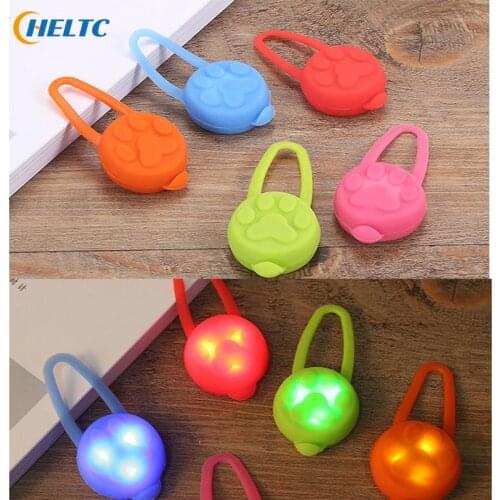Pet Dog Night LED Flashlight Dog Cat Collar Glowing Pendant Safety Pet Leads Necklace Luminous Bright Decoration Collars For Dog