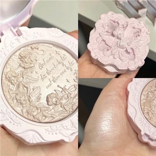 New Arrival Bronzer Highlighter Palette Matte Shimmer Glitter Shine 3D Brighten Cheek Women Face Makeup Waterproof Long-lasting