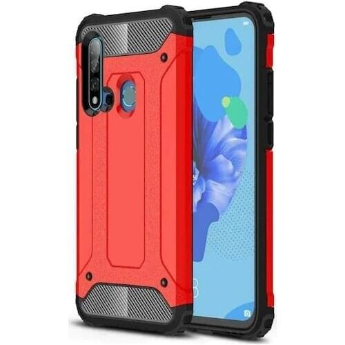 Huawei P20 Lite Tank Silicone Case Red 451075258
