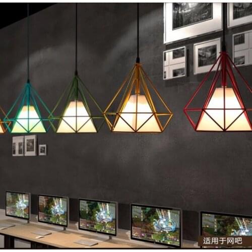 NEW fashion led Pendant Lights E27 led lamps Multi color living room Pendant lamps Cloth shade led lustre lighting Pendant lamp