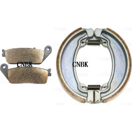Brake Pads Drum for DAELIM VL 125 Daystar VL125 2003 - 2014 VS 125 Evolution VS125 01- 04 HONDA CB 250 CB250 92-05 Front Rear