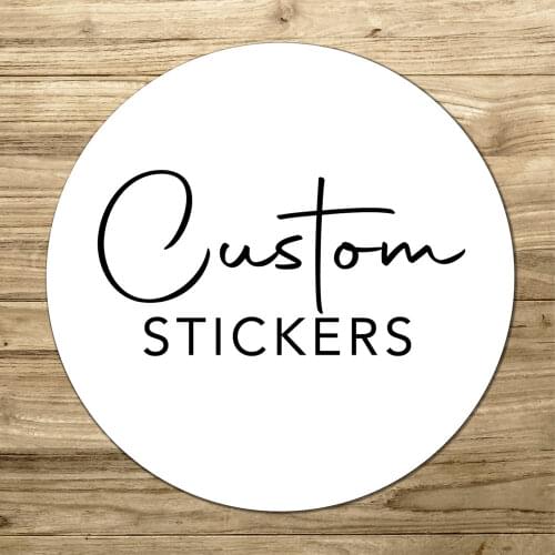 100ps, Custom Sticker, Customized Wedding Stickers, Invitations Seals, Candy Favors Gift Boxes Labels, On White Adhesive