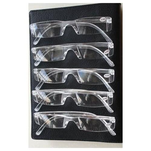 !![12 pairs]!! of Rectangular clear men women man woman rimless wholesale reading glasses+1.0 +1.5 +2.0 +2.5 +3.0 +3.5+4.0
