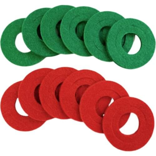 12PCS/set Battery Terminal Protector Anti-Corrosion Washer Fiber Battery Terminal Cushion Battery Terminal Anti-corrosion Washer