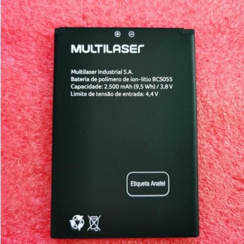 3.8v 2500mAh for Multilaser MS60F BCS055 Cell phone battery