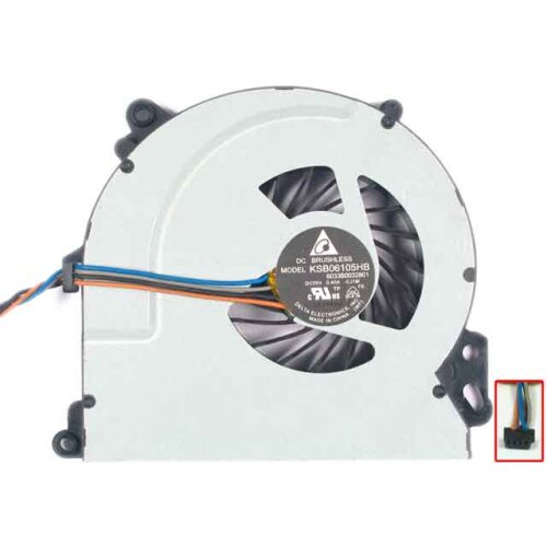 Delta Electronics KSB06105HB CJ1M DC 5V 0.40A 4 wire Server Laptop Cooler Fan