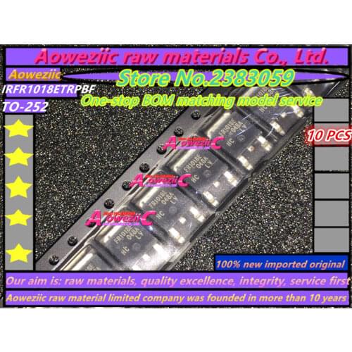 Aoweziic 100% new imported original IRFR1018ETRPBF FR1018E TO-252 N channel field effect transistor 60V 79A