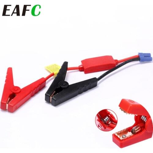 Auto Battery Clip Connector Emergency Jumper Cable with EC5 Plug Clamp Booster Battery Clips for 12V Car Starter Jump