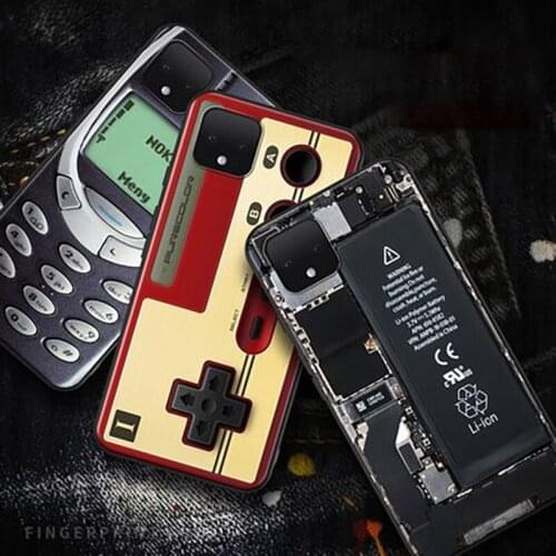 For Google Pixel 4 XL Case Pixel4 painted TPU silicone Soft phone cover For Google Pixel 4 back case For Google Pixel4 XL DIY