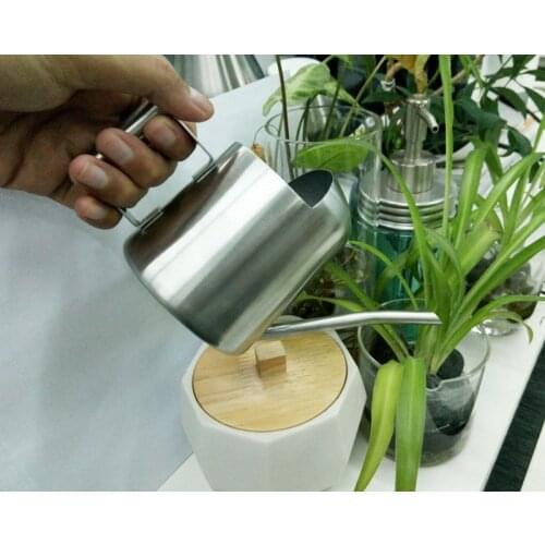 Sprinkler pot thick stainless steel shower flower pots green plants flowers watering cans home gardening long mouth watering