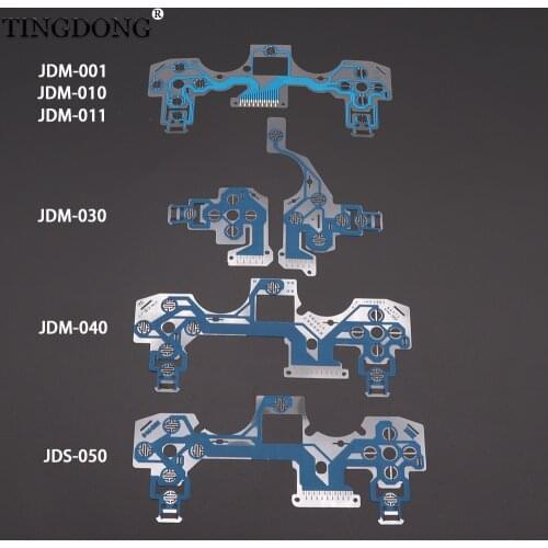 For ps4 controller conductive film flex cable high quality for ps4 joystick repair part JDM-010 011 JDM-030 JDM-040 JDS-050