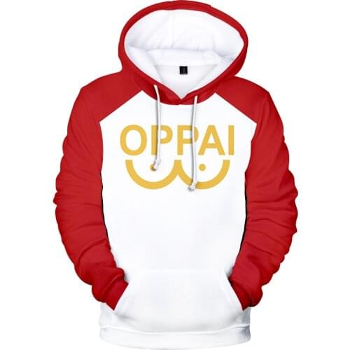 Japanese Anime One Punch Man Cosplay Costume Saitama Oppai 3D Printed Oversized Women/men Hoodies Sweatshirts Casual Tracksuit