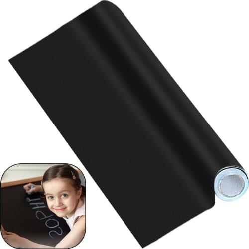 Reusable Removable PVC Blackboard Stickers New Portable Erasable Chalkboard School pizarras Presentation Boards Eco Friendly