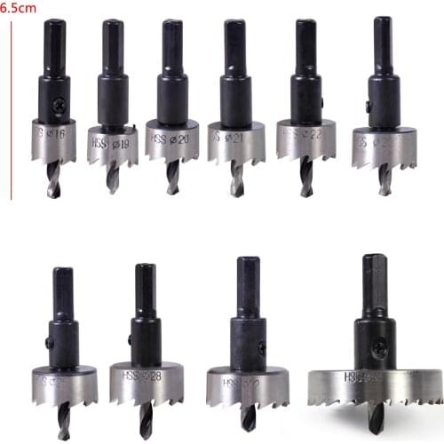 New 28mm 32mm 50mm HSS Steel Saw Tip Tipped Drill Bit Hole Cutter Tool Fit for Wood Metal Alloy Tool
